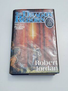 The Dragon Reborn - Robert Jordan (HCDJ, 1991) First Edition/2nd Print, $22.95